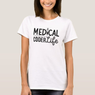 Codering van ICD-programma voor medisch assistent T-shirt