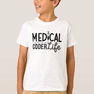 Codering van ICD-programma voor medisch assistent T-shirt