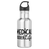 Codering van ICD-programma voor medisch assistent Waterfles (Voorkant)