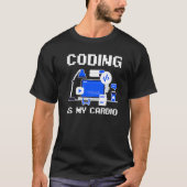 Coderingscode softwareontwikkelaarprogramma is mij t-shirt (Voorkant)