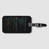 Coderingshumor - Ontwikkelaarslogica en technisch  Bagagelabel (Voorkant (horizontaal))