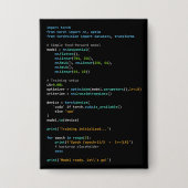 Coderingshumor - Ontwikkelaarslogica en technisch Button (Voorkant)