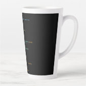 Coderingshumor - Ontwikkelaarslogica en technisch  Latte Mok (Rechts)