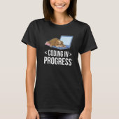 Coderingsprogramma Computer Nerd T-shirt (Voorkant)