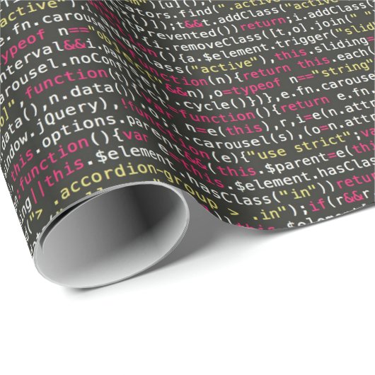 Coder's Delight Wrapping Paper Cadeaupapier (Rol Hoek)