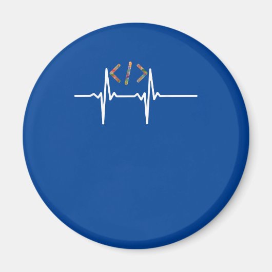 Coders Funny | Codering computersoftwareprogramma' Magneet (Voorkant)