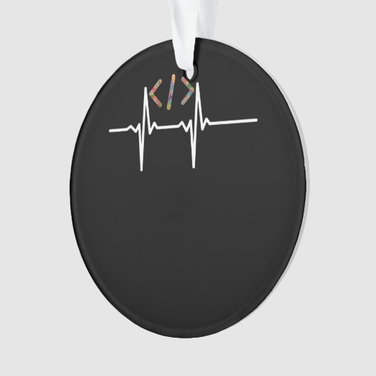 Coders Funny | Codering computersoftwareprogramma' Ornament (voorkant)