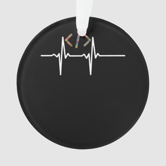 Coders Funny | Codering computersoftwareprogramma' Ornament (voorkant)