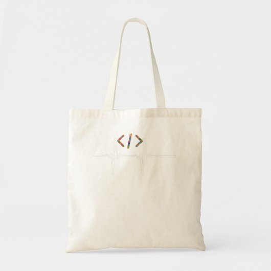 Coders Funny | Codering computersoftwareprogramma' Tote Bag (Voorkant)