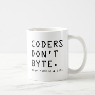 Coders niet Byte Koffiemok
