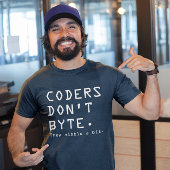 Coders niet Byte T-shirt