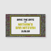 Coder's Party Save the Date Magnet (klein) (Voorkant)