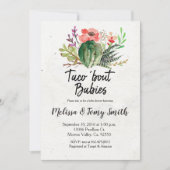 Codes baby showers cactus kaart (Voorkant)