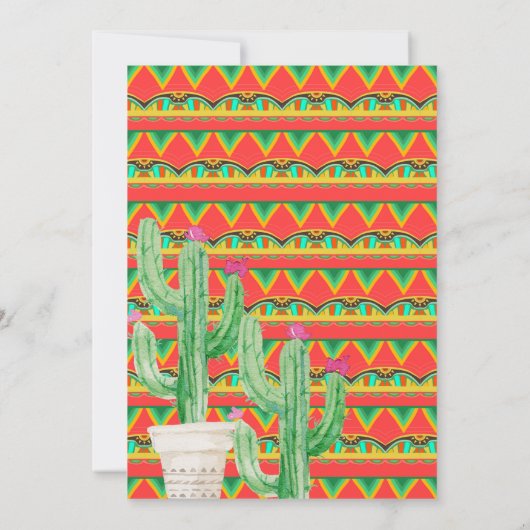 Codes baby showers cactus kaart (Achterkant)