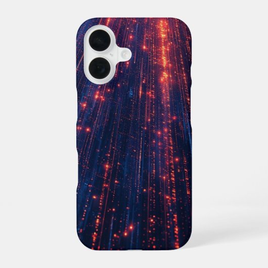 codestroom-stijging iPhone 16 hoesje (Achterkant)