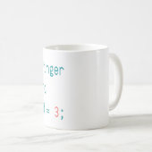 CODEUR MIDDEN VINGER - SELECTEER VINGER UIT HAND KOFFIEMOK (Voorkant rechts)