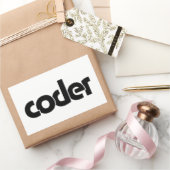 Codeur Rechthoekige Sticker (Geschenken)