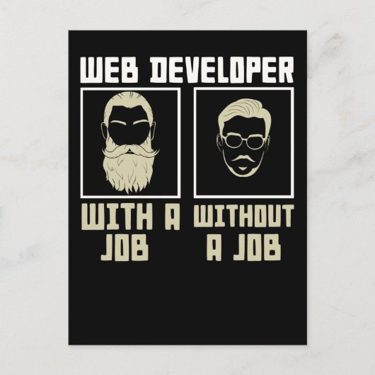 Codeur voor IT Developer Nerd Briefkaart (Voorkant)