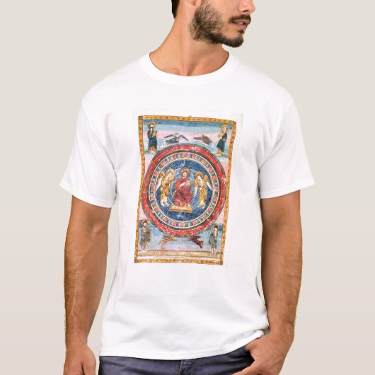 Codex Amiatinus Christus in Majesteit T-shirt (Voorkant)