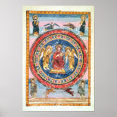 Codex Amiatinus Christus in Majesty Poster (Voorkant)