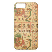 Codex Borbonicus Azteekse tekst Case-Mate iPhone Case (Achterkant)