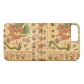 Codex Borbonicus Azteekse tekst Case-Mate iPhone Case (Achterkant (Horizontaal))