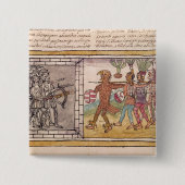 Codex Duran Vierkante Button 5,1 Cm (Voorkant)