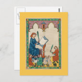 Codex Manesse Briefkaart (Voorkant / Achterkant)