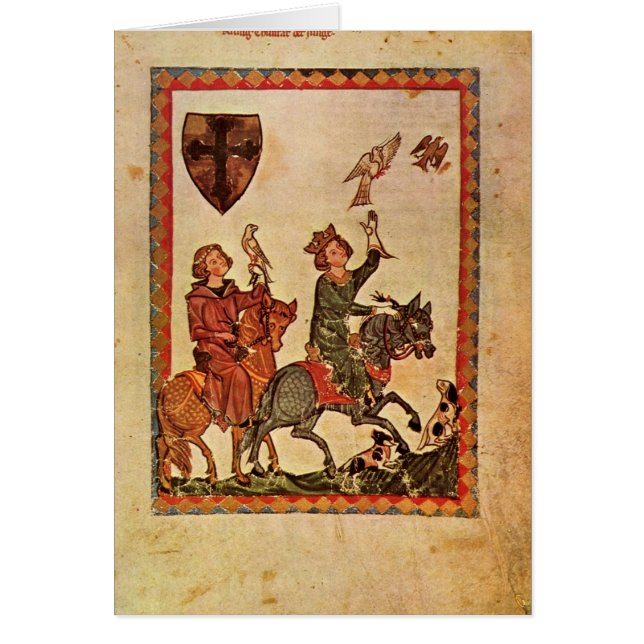 Codex Manesse door kapitein Manesse (Voorkant)