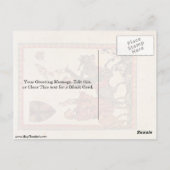 Codex Manesse door kapitein Manesse Briefkaart (Achterkant)