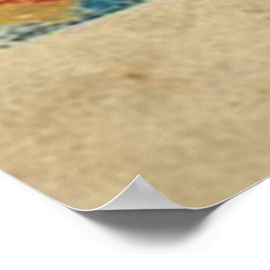 Codex Manesse - König Konrad der Junge Poster (Hoek)