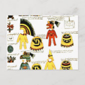 Codex Mendoza Briefkaart (Voorkant)