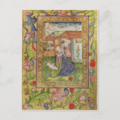 Codex Ser Nov 2599 f. 39v De geboorte van Christus Briefkaart (Voorkant)