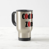 Codezone Coffee Travel Mug Reisbeker (Voorkant links)