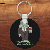 Codfather Digital Photo Cute Sleutelhangers (Voorkant)