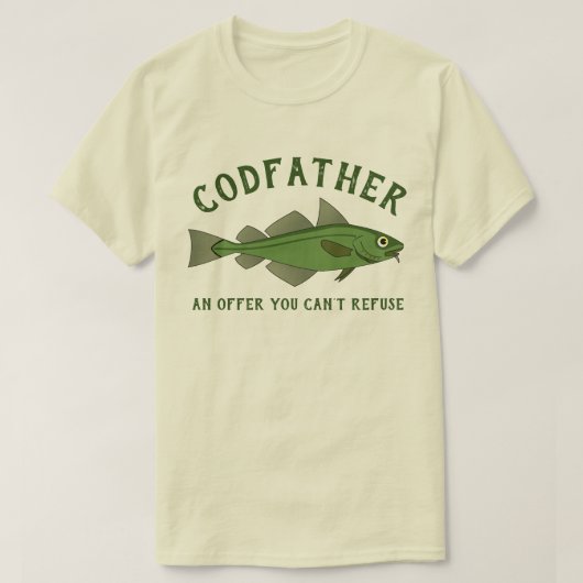 Codfather T-shirt (Design voorkant)