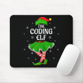 Coding Elf Christmas Family Girls Women Elf Squad  Muismat (Met muis)