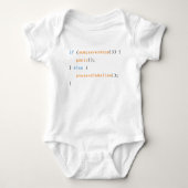 Coding Funny Baby Mom Code Romper (Voorkant)