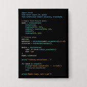 Coding Humor - Developer Logic and Tech Life Button (Voorkant)