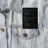 Coding Humor - Developer Logic and Tech Life Button (Insitu)