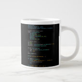 Coding Humor - Developer Logic and Tech Life Grote Koffiekop (Rechts)
