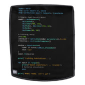 Coding Humor - Developer Logic and Tech Life Rugtassen (Verwijderbaar gezicht)