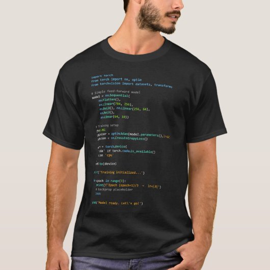 Coding Humor - Developer Logic and Tech Life T-shirt (Voorkant)