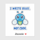 Coding Humor Sticker (Vel)