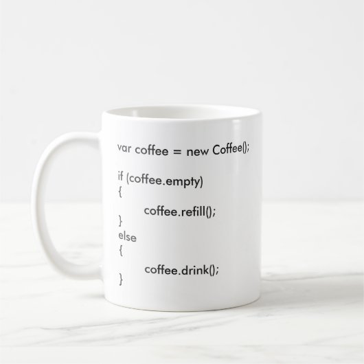 //Coding// Koffiemok (Links)