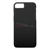 Coding Ninja Case-Mate iPhone Case (Achterkant)