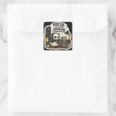 Coding Panda Sticker | Focus op Vandaag, Bouw Er A (Tas)