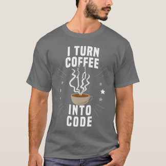 Coding Quote For A Programmer Coffee vintage T-shirt