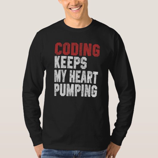 Coding Women Men Code Developer Programming Geek A T-shirt (Voorkant)