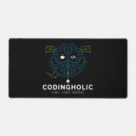 Codingholic Tech Brain Dark Programmer & Coders Bureaumat